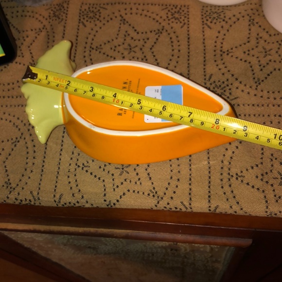 Rae Dunn I DON’T CARROT ALL Carrot Shaped Dish - Picture 8 of 10